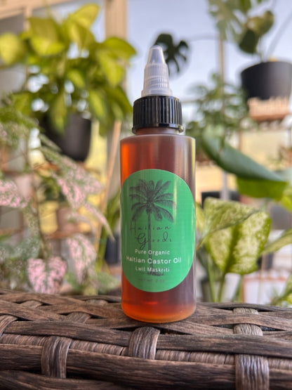 Pure Organic Haitian Castor Oil