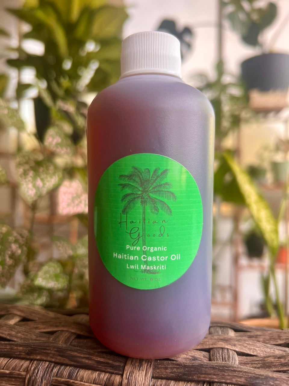 Pure Organic Haitian Castor Oil