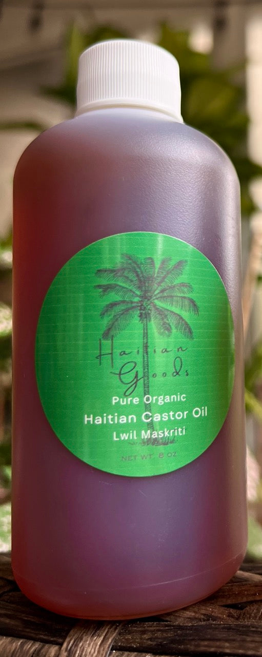 Pure Organic Haitian Castor Oil